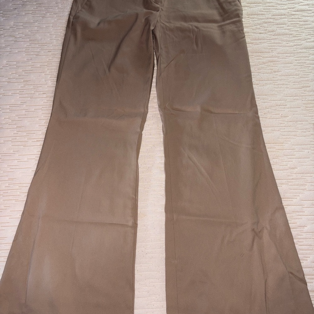 The Limited Drew Fit Beige Trousers
